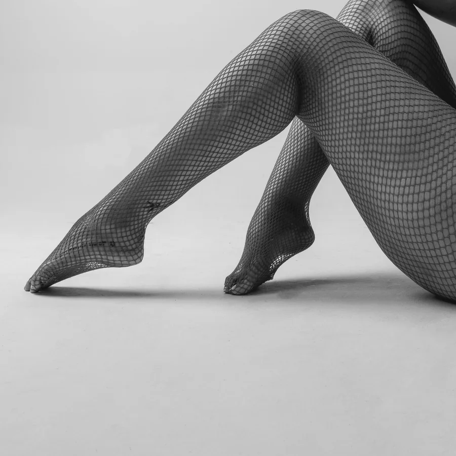 Midnight Muse Black Fishnet Tights